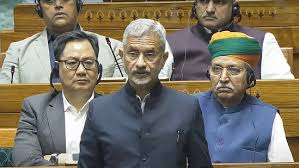 S Jaishankar in Lok Sabha